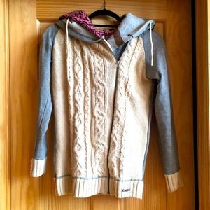 Desigual knit sweatshirt size small